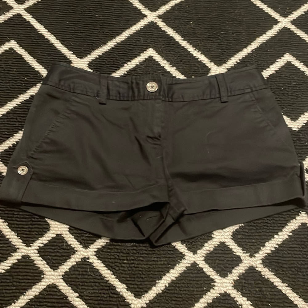 black low rise jeans